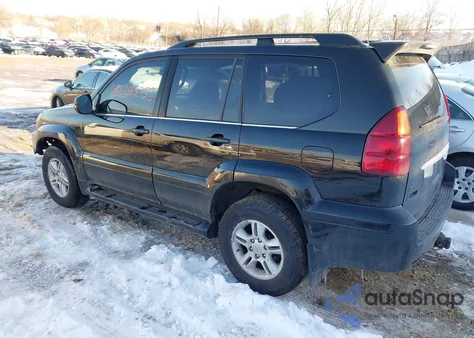 2003 Lexus Gx 470 z USA, uszkodzony, nr VIN JTJBT20X930013601